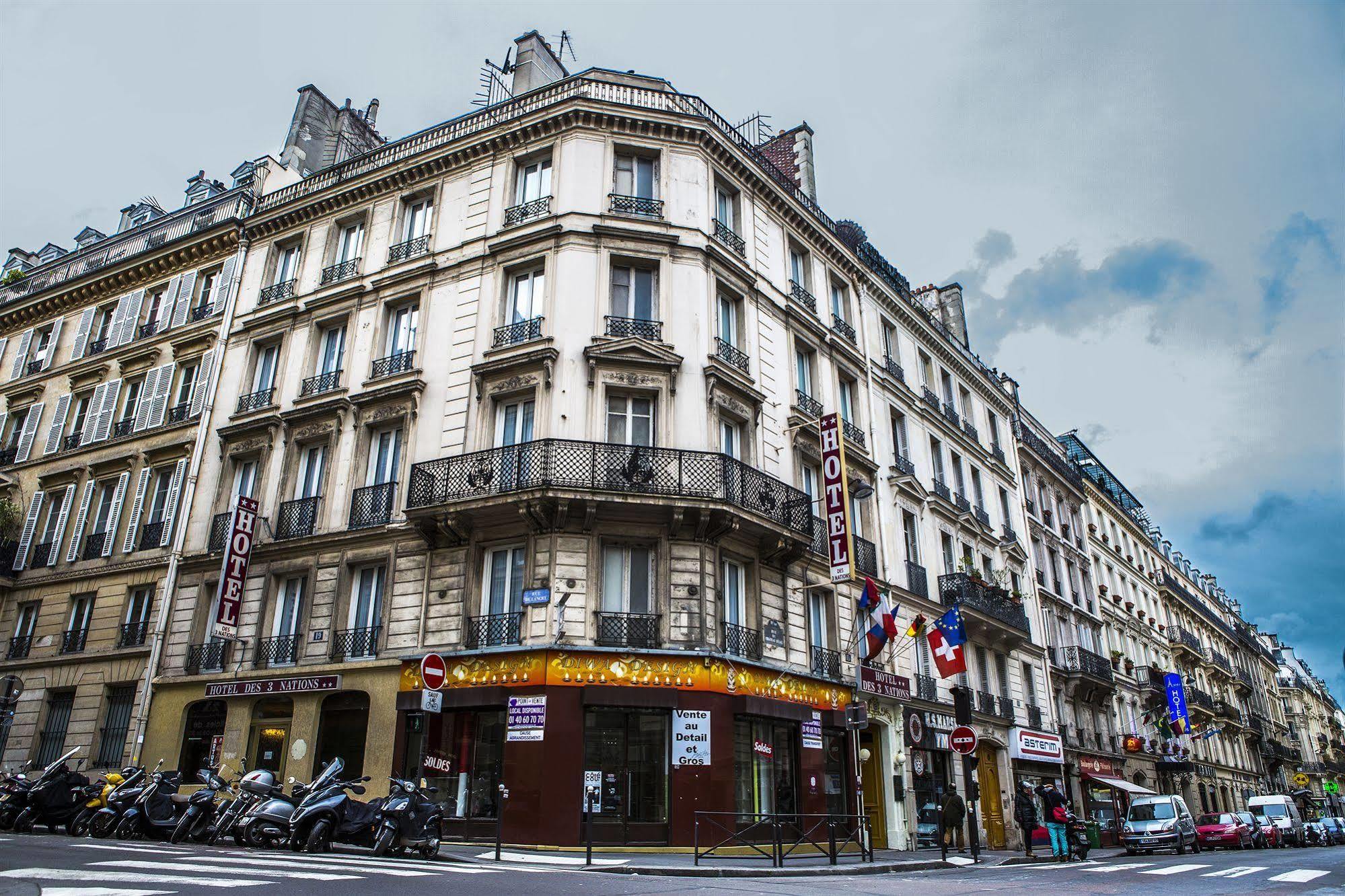 Hotel Des 3 Nations París Exterior foto